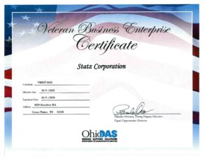 Ohio SDVOSB Certified